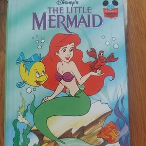 Disney The Little Mermaid Book - Ariel 1993 Edition